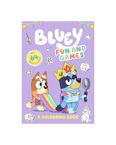 Bluey - Fun and Games Colouring (Min Order Qty 2) - 