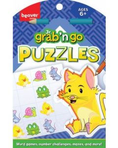 Puzzle Book Grab and Go Cat (Min Order Qty: 8)