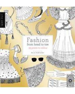 Colouring Book Fashion From Head to Toe (Min Order Qty: 4)