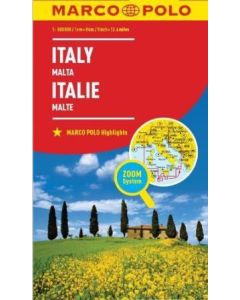 Italy Marco Polo Map (Min Order Qty: 1)