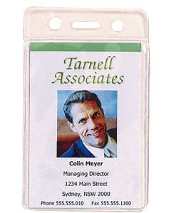 Rexel ID Pouch Soft Portrait 62x104mm Pack of 10