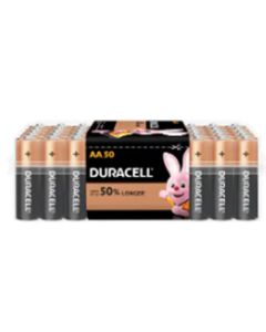 Duracell AA 50 Pack Coppertop Batteries (Min order Qty: 6)