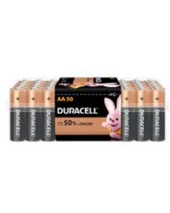 Duracell AA 50 Pack Coppertop Batteries 