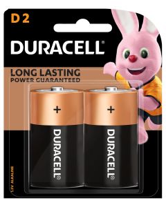 Duracell Coppertop "D" 2 Card Box of 6 (Min Order Qty 1) 
