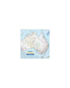 ****SPECIAL ORDER**** Meridian: Flat Australia Wall Map (Min Order Qty: 2) 