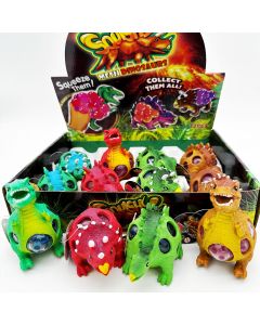 Dinosaur Squeeze Crystal Ball CDU of 12