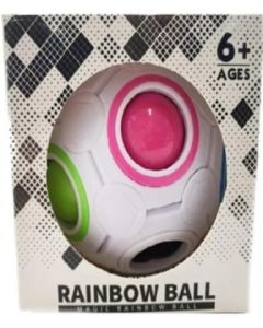 Rainbow Fidgit Ball 6cm (Min Order Qty: 12)