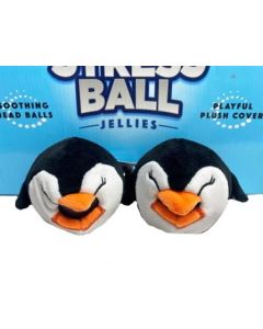 Chillie Penguin Plush Jelly Ball (Min Order Qty: 1 box) 