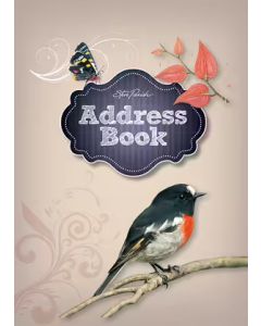 Birds & Butterflies Address Book (Min Order Qty: 2)