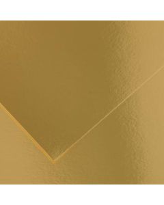 Canson Iris Vivaldi Foilboard 280gsm 50x65cm Sheets Pack of 25 - Colour Gold (Min Order Qty 1)