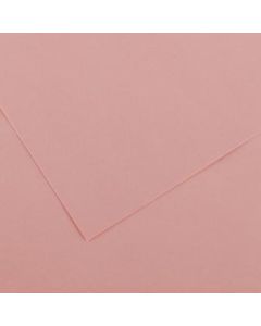 Canson Iris Vivaldi Cardboard 240gsm 50x65cm Sheets Pack of 25 - Colour 10 Rose Petal (Min Order Qty 1)