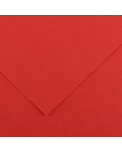 Canson Iris Vivaldi Cardboard 240gsm 50x65cm Sheets Pack of 25 - Colour 15 Red (Min Order Qty 1) 