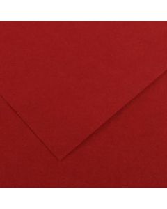 Canson Iris Vivaldi Cardboard 240gsm 50x65cm Sheets Pack of 25 - Colour 16 Dark Red (Min Order Qty 1) 