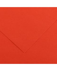 Canson Iris Vivaldi Cardboard 240gsm A4 Sheets Pack of 50 - Colour 14 Tomato (Min Order Qty 1)