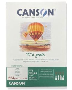 Canson Drawing Pad A3 224gsm 30 Sheets (Min Order Qty: 2)
