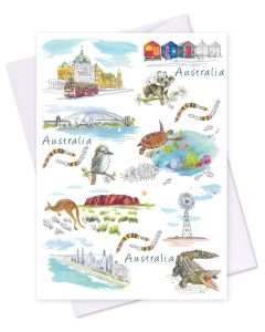 Australian Icons - Greeting Cards (Min Order Qty: 7)