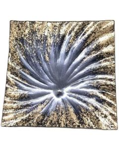Glass Plate Dóro Dochia 25x25cm (Min Order Qty 2)