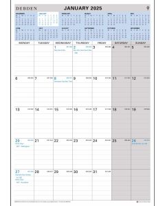 Collins 2026 Calendar Year 12 Month Wiro Calendar 432x300mm (SPECIAL ORDER - MOQ 5) *Pre-Order Aug/Sept Delivery*
