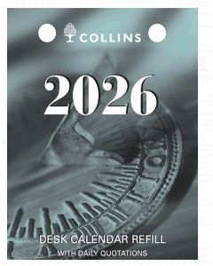 Collins 2026 TOP Punch Day to Page REFILL *Pre-Order Aug/Sept Delivery*