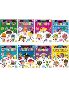 Let's Play Dress Up Colouring & Activity Assorted (Min Order Qty 12)