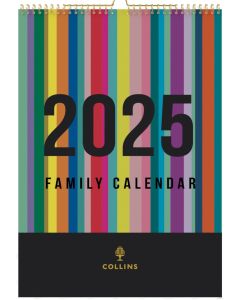 Collins 2026 Calendar Year Wall Calendar Edge Rainbow A3 Month to View (SPECIAL ORDER - MOQ 6) *Pre-Order Aug/Sept Delivery*