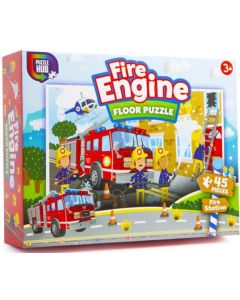 45 Piece Floor Puzzle Fire Engine