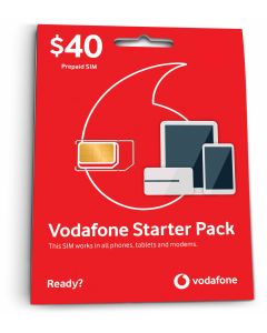 Vodafone $40 28 Day Prepaid Plan (Min order: 2)