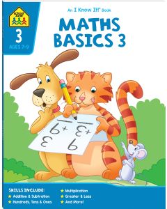 School Zone I Know It Maths Basics 3 (Min Ord Qty 2) 