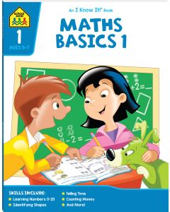 School Zone I Know It Maths Basics 1 (Min Ord Qty 2) 