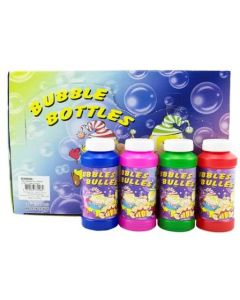 Bubbles Bottles 10cm Display of 12 ***Bubbles Only - NO WAND*** (Min Order Qty 1)
