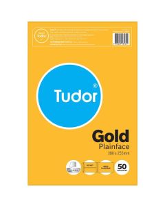 Tudor 140251 Plainface Pocket Peel and Seal Gold Envelopes 380x255mm - Pack of 50 (Min Order Qty 1)