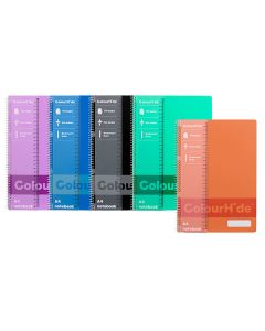Colourhide Notebook A4 120 Page Assorted (Min Ord Qty 10) ***Special Order Item*** 