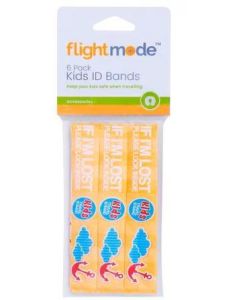 Flightmode Kids ID Bands 6 Pack (Min Order Qty: 3)