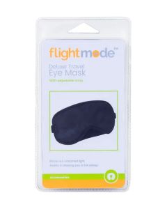 Flight Mode Deluxe Travel Sleep Eye Mask with Adjustable Strap (Min Order Qty 3)