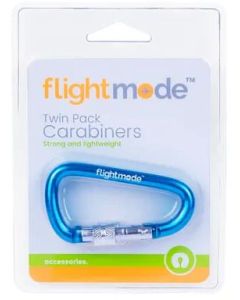 Carabiniers 2PK Assorted Colours (Min Order Qty 2)