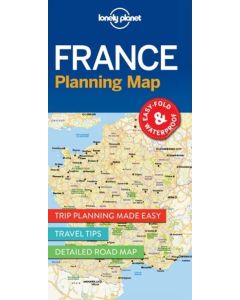 Lonely Planet France Planning Map (Min Order Qty 1)
