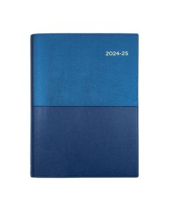 Collins Vanessa Financial Year 2024-2025 A4 Day to Page Diary Navy (Order in Multiples 5) ***Available March 2024***