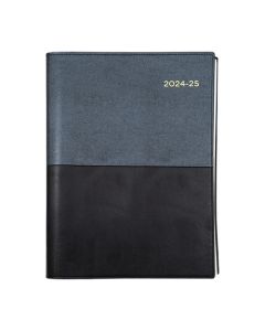Collins Vanessa Financial Year 2024-2025 A4 Day to Page Diary Black (Order in Multiples 5) ***Available March 2024***