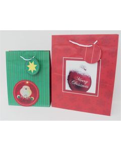 Christmas Gift Bags 3D - Set of 2 