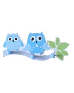 Owl 3 Hook Wall Hanger (Min Order Qty 1)