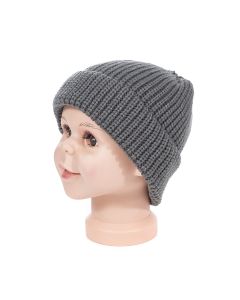 Winter Beanie Dark Grey KIDS (Min Order Qty 1)