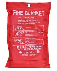 Fire Blanket 100x100cm (Min Order Qty 2)