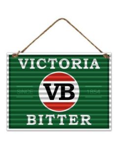 VB Corrugated Metal Sign (Min Order Qty: 1)