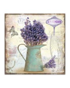 Sign Lavender Bouquet 30x30cm (Min Order Qty 1)
