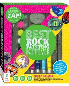 Super Zap! Best Rock Painting Kit Ever (Min Order Qty 2)