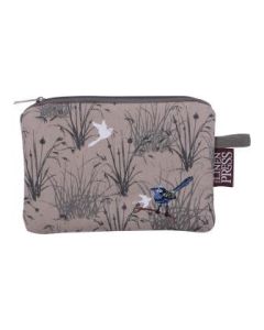 Blue Wren – Grasslands – Purse Large (Min Order Qty: 2)