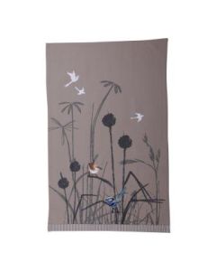 Blue Wren – Grasslands – Tea Towel 