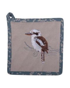 Kookaburra & Banksia – Pot Holder