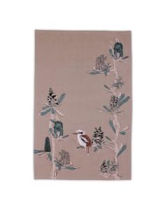 Kookaburra & Banksia – Tea Towel (Min Order Qty: 2)