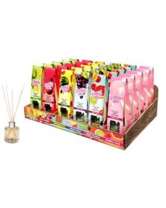 Summer Vibes Reed Diffusers Display of 30 (Min Order Qty 1)